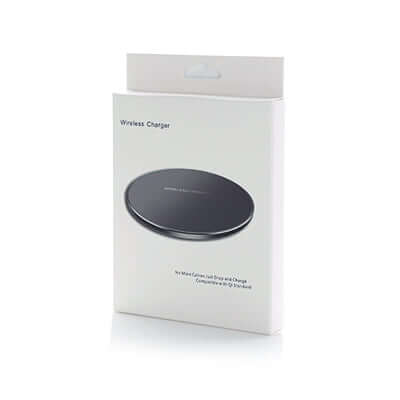 Black Qi Wireless Charger Corporate Gifts Singapore