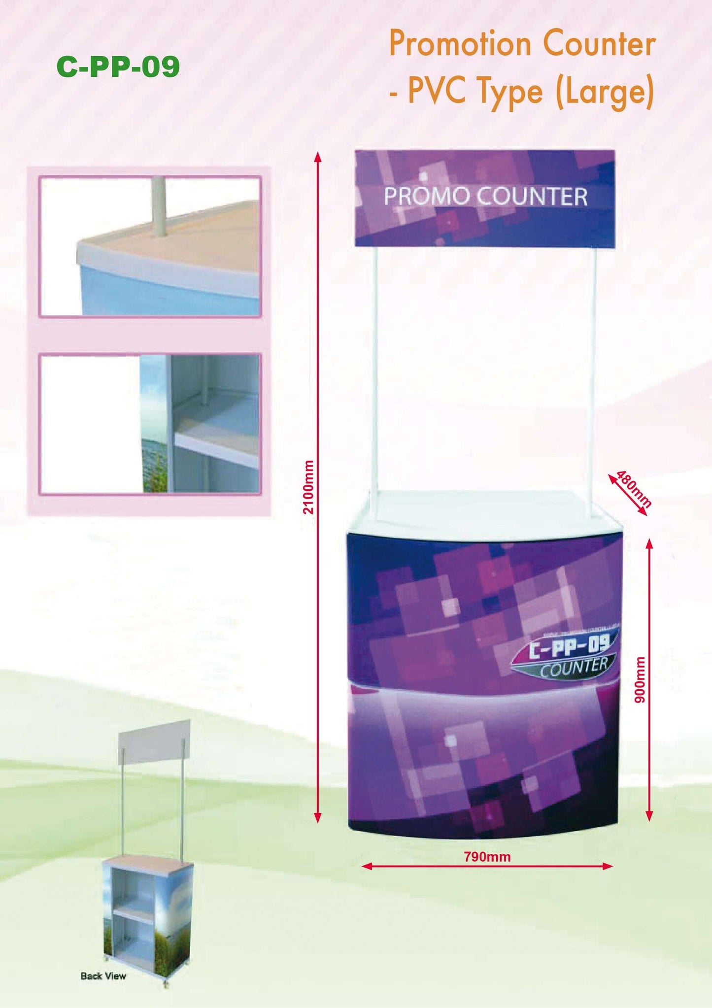 Large Portable Plastic Event Counter Corporate Gifts Singapore