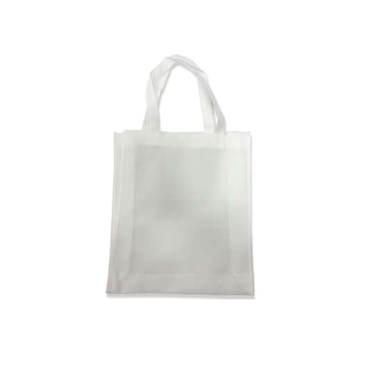 A4 Portrait Non-Woven Bag in White, eco-friendly tote for corporate gifts and daily essentials.