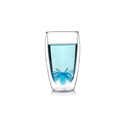 Double Wall Glass with kraft paper box packaging Corporate Gifts Singapore