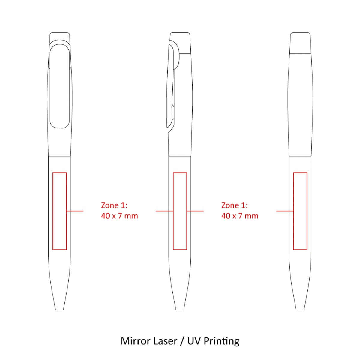 BND80 Black Metal Pen Corporate Gifts Singapore