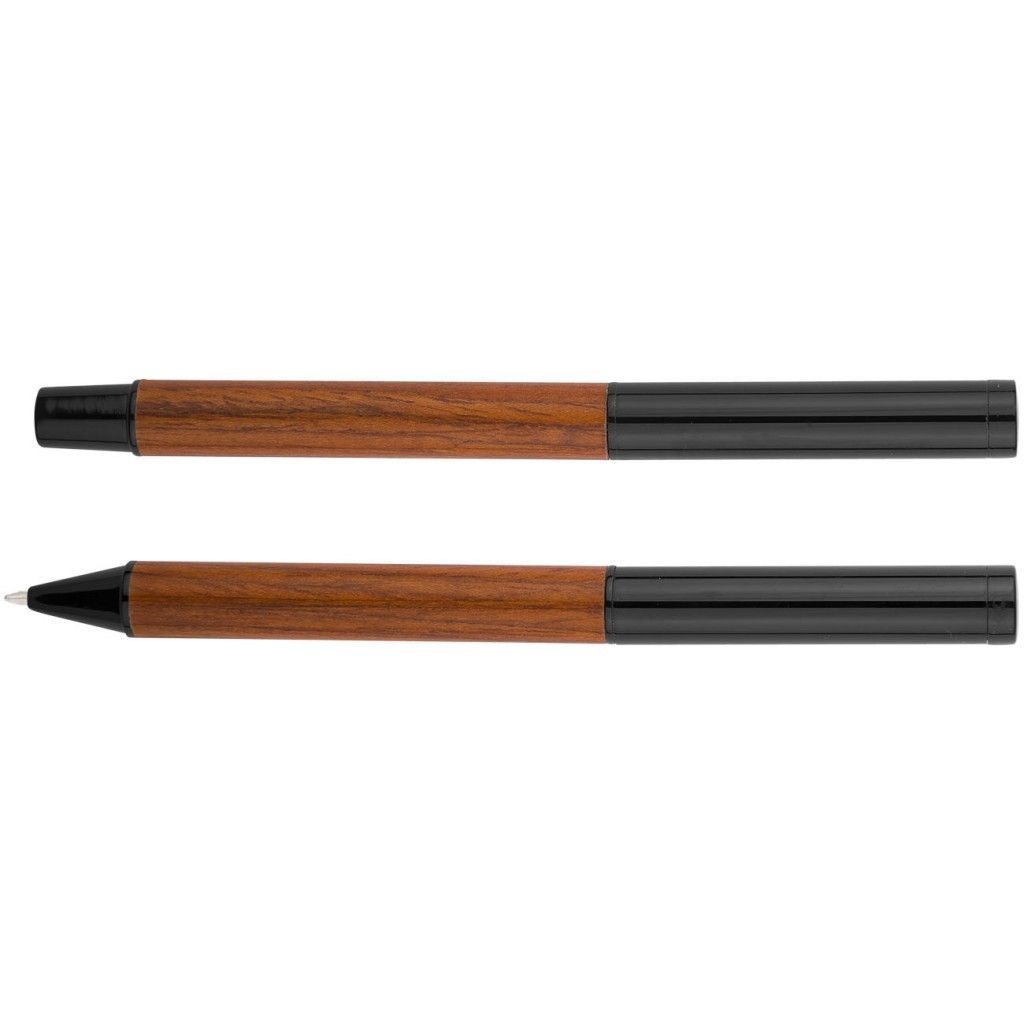 Balmain Woodgrain Duo Metal Pen Set Corporate Gifts Singapore