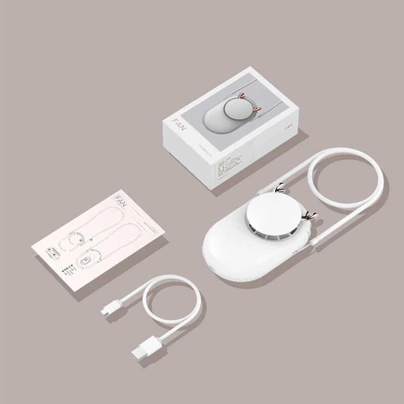 Hands Free Neckband Rechargeable Fan Corporate Gifts Singapore