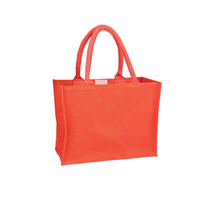 Laminated Jute Bag with Velcro Corporate Gifts Singapore