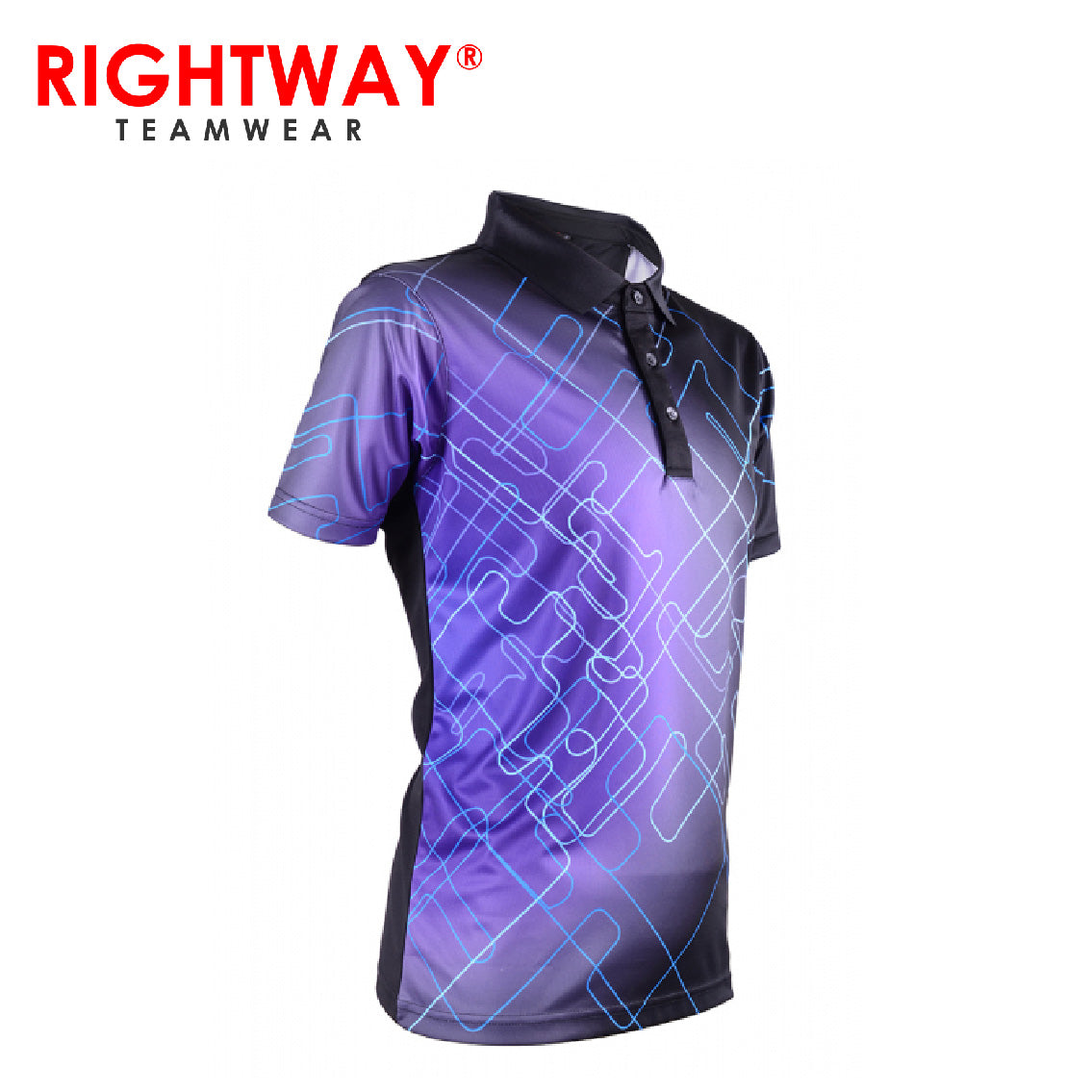 RightWay MOF 38 Men’s Neon-Tech Galaxy Collared Polo T-Shirt Corporate Gifts Singapore