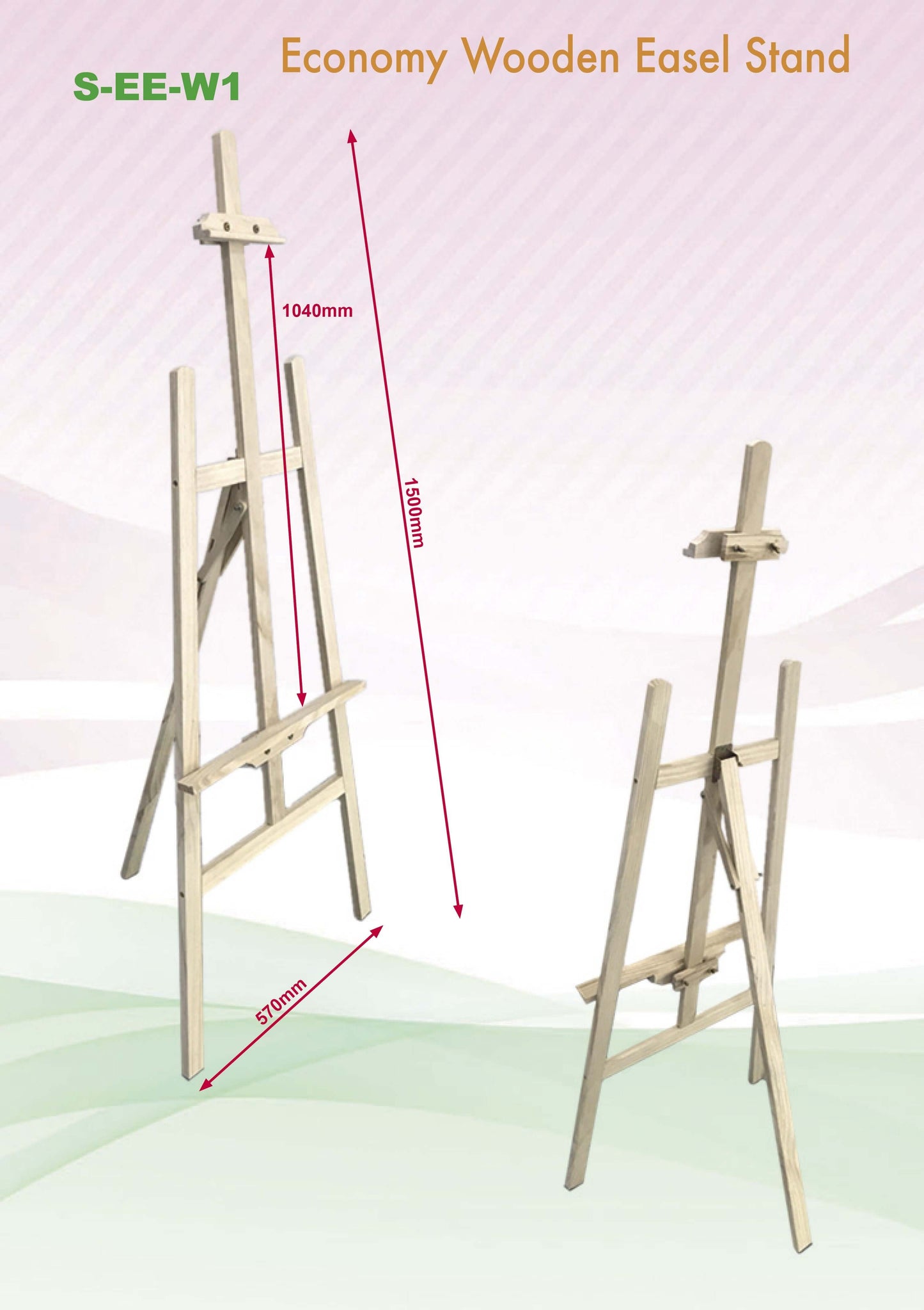 Wood Easel Stand Corporate Gifts Singapore