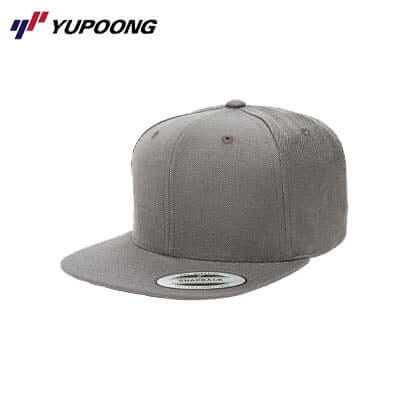 Yupoong 6089M Premium Classic Snapback in Dark Grey, stylish corporate gift option.