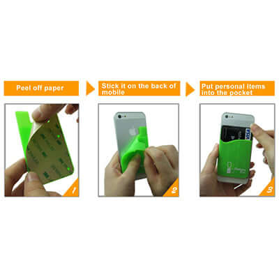 Custom Silicone Mobile Phone Smart Pocket Corporate Gifts Singapore
