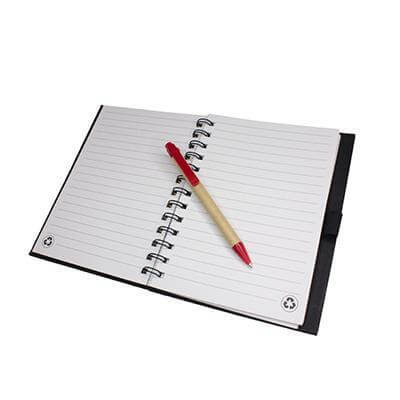 Eco-Friendly Notebook With Pen & Pocket Corporate Gifts Singapore