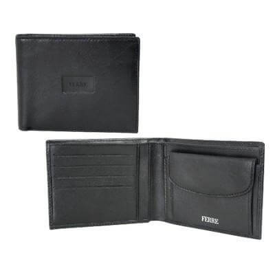 Ferre Man Leather Wallet with Coin Purse and Card Holder Corporate Gifts Singapore