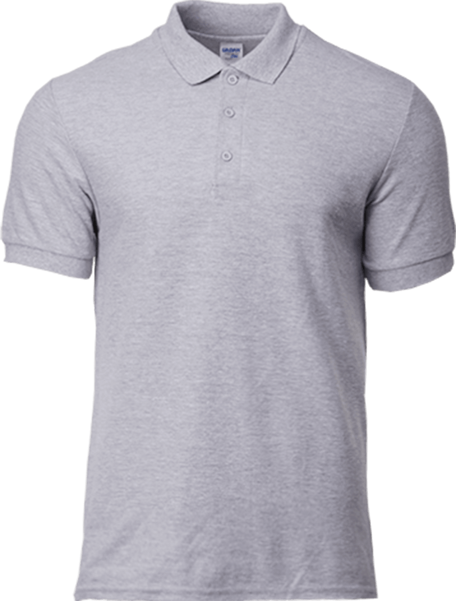 Gildan Premium Cotton Sport Polo in grey color, perfect for corporate gifts with comfort and style.