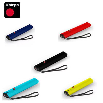 Knirps US.050 Ultra Light Slim Manual Umbrella in various colors as a stylish corporate gift.
