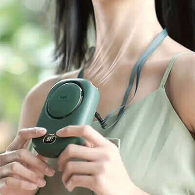 Stay Cool Anywhere: Why Portable Fans Are the Hottest Corporate Gift This Season - a stylish portable fan worn around the neck.