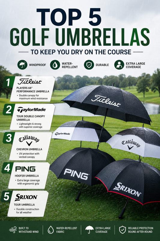 Top 5 Golf Umbrellas to Keep You Dry on the Course