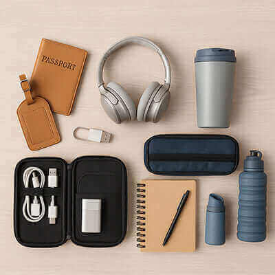 Travel in Style: Top Corporate Gifts for Jet-Setting Clients and Employees - travel essentials and accessories
