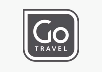 Go Travel Xtra Travel bag in durable black with a capacity of 30 liters, perfect for corporate gifts.