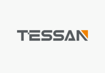 TESSAN Charging Stations Collection featuring sleek charging solutions in white and black on minimalist display.