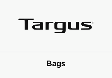 Targus logo above the word Bags