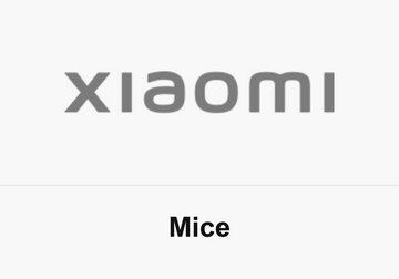 Xiaomi wordmark with Mice label for corporate technology gifts
