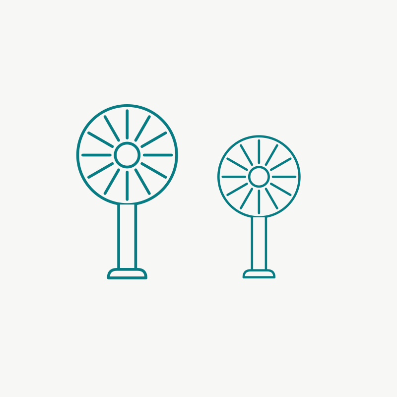 Portable fans for corporate gifts and events in Singapore