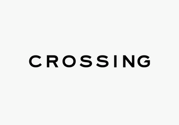 Crossing collection small bag with strap for organized travel or work essentials.