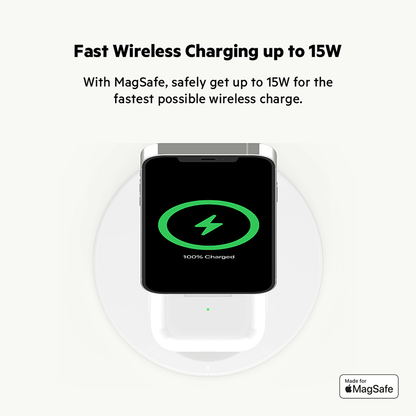Belkin BoostCharge Pro 2in1 Wireless Charger Stand with MagSafe 15W Corporate Gifts Singapore