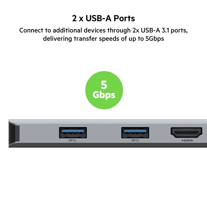 Belkin Connect USB-C 5-in-1 Multiport Adapter Hub Corporate Gifts Singapore