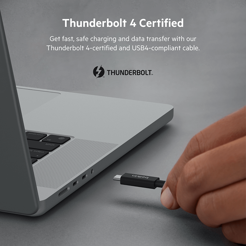 Belkin Connect Thunderbolt 4 Cable, 1M, Passive Corporate Gifts Singapore