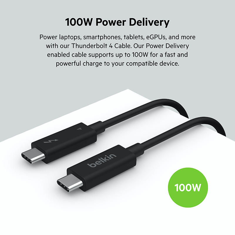 Belkin Connect Thunderbolt 4 Cable, 1M, Passive Corporate Gifts Singapore