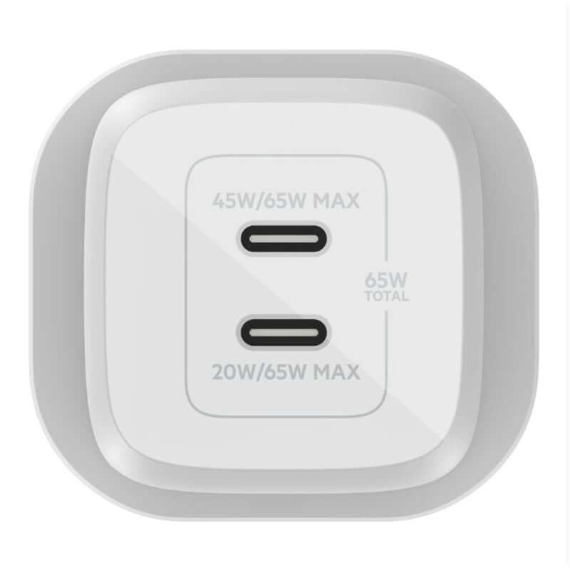 Belkin WCH013 BoostCharge Pro Dual USB-C GaN Wall Charger with PPS 65W Corporate Gifts Singapore