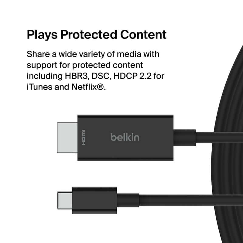 Belkin AVC012bt2MBK Connect USB-C to HDMI Cable Corporate Gifts Singapore