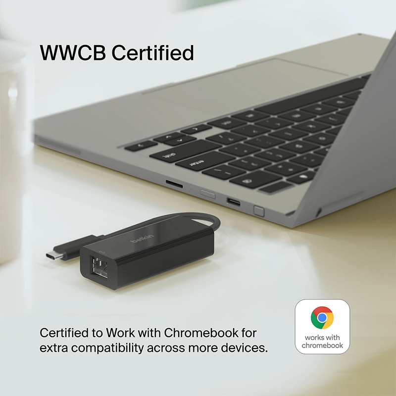 Belkin INC012 Connect USB-C to 2.5Gb Ethernet Adapter Corporate Gifts Singapore