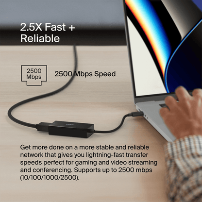 Belkin INC012 Connect USB-C to 2.5Gb Ethernet Adapter Corporate Gifts Singapore