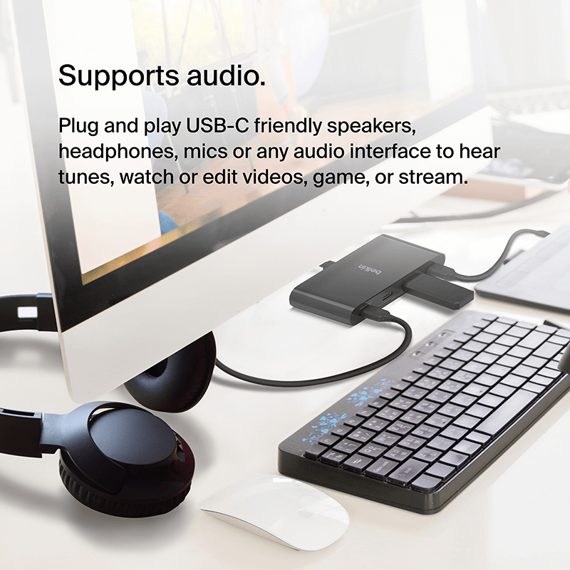 Belkin AVC018 Connect USB-C to 4-Port USB-C Hub Corporate Gifts Singapore