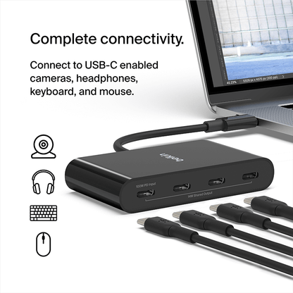 Belkin AVC018 Connect USB-C to 4-Port USB-C Hub Corporate Gifts Singapore