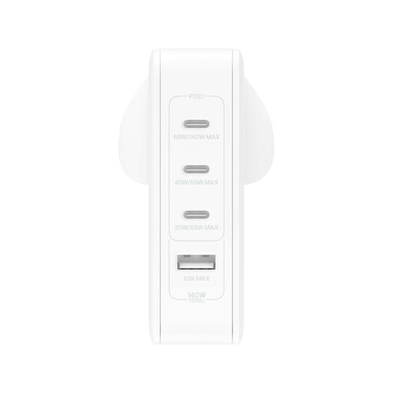 Belkin 140W 4-Port GaN Wall Charger Corporate Gifts Singapore
