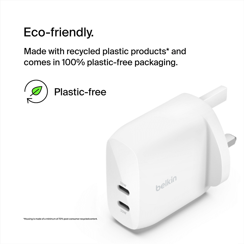 Belkin WCB010BoostCharge Pro USB-C Wall Charger with PPS 60W Corporate Gifts Singapore