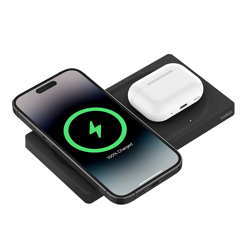 Belkin WIZ019 MagSafe 2-in-1 Wireless Charging Pad Corporate Gifts Singapore