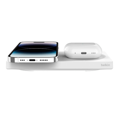 Belkin WIZ019 MagSafe 2-in-1 Wireless Charging Pad Corporate Gifts Singapore
