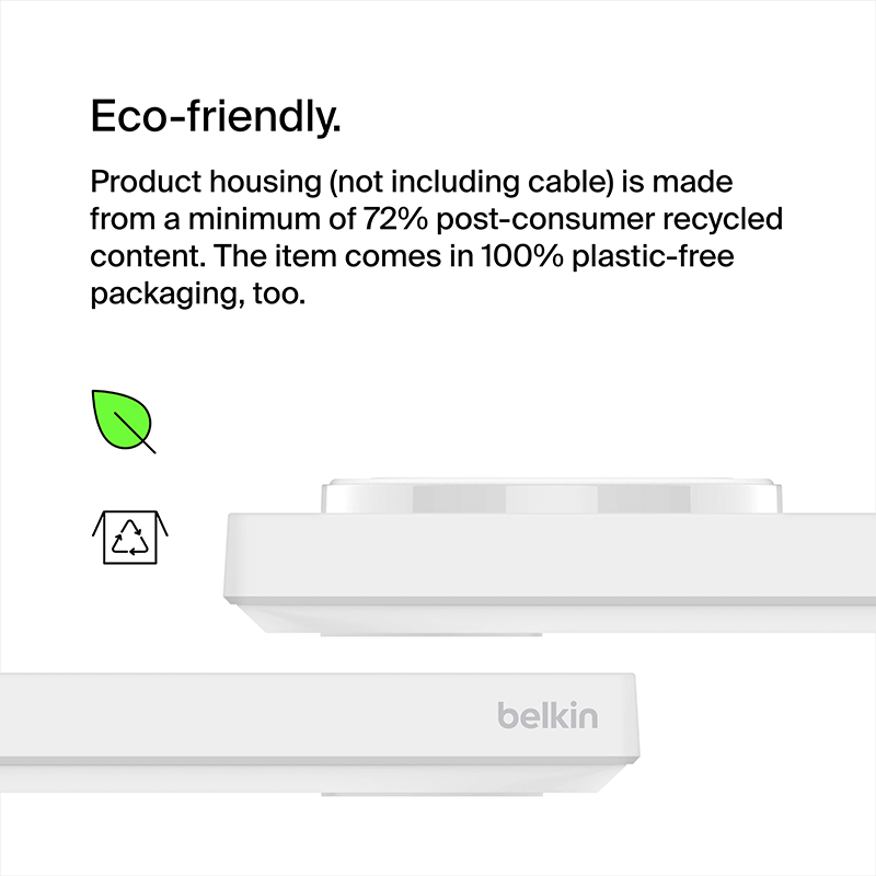 Belkin WIZ019 MagSafe 2-in-1 Wireless Charging Pad Corporate Gifts Singapore