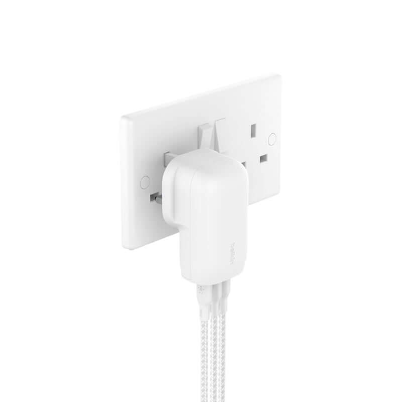 Belkin WCC002myWH 67W Triol USB-C PD3.1 PPS Gan Charger Corporate Gifts Singapore