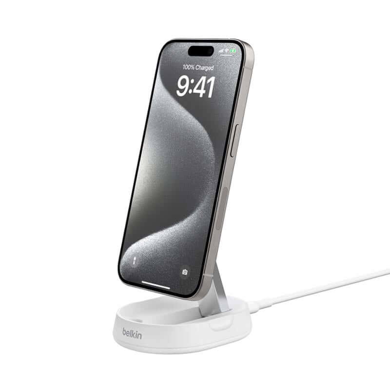 Belkin WIA008 Qi2 15W Wireless Charging Travel Stand Corporate Gifts Singapore