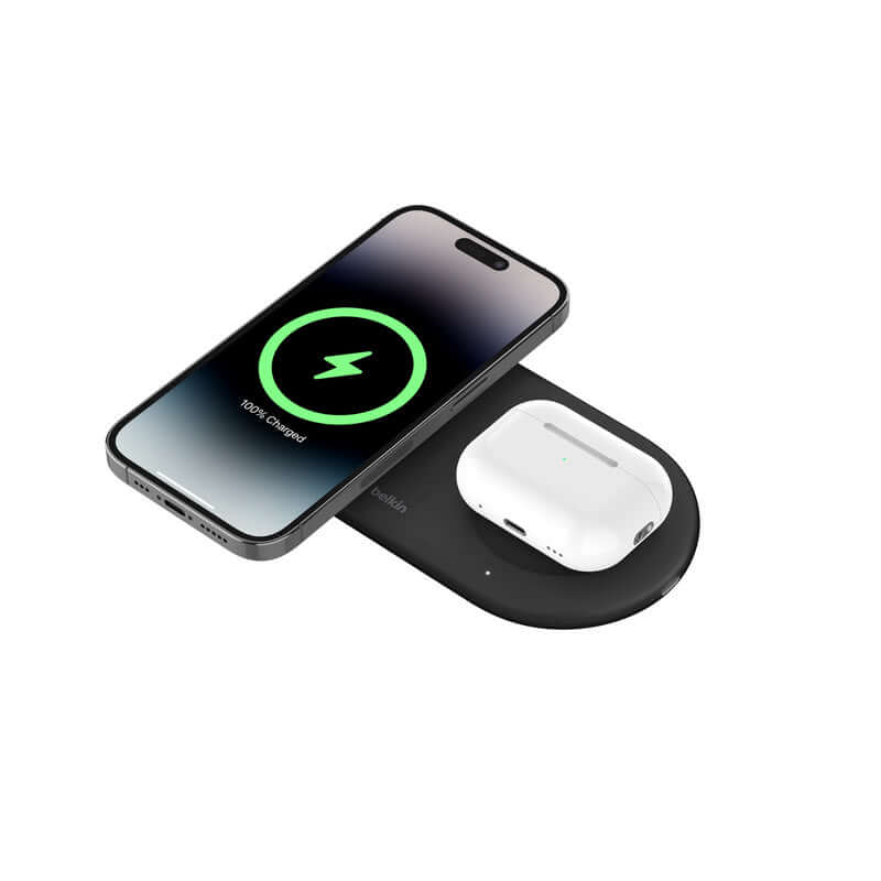 Belkin BoostCharge Pro 2-in-1 Magnetic Wireless Charging Pad with Qi2 15W Corporate Gifts Singapore