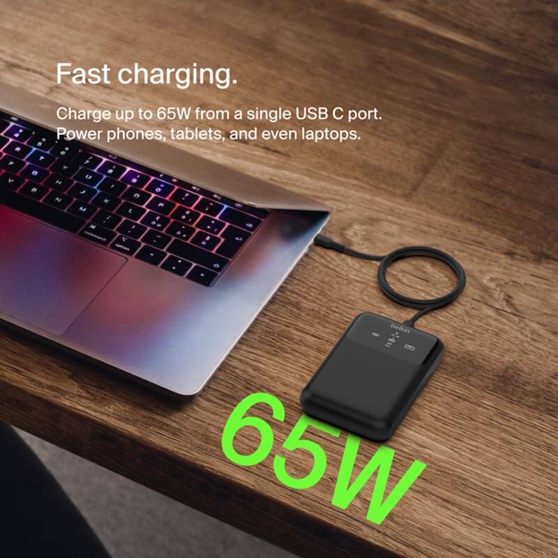 Belkin Boostcharge Pro 20000mAh 65W 3 Port Laptop PowerBank Corporate Gifts Singapore