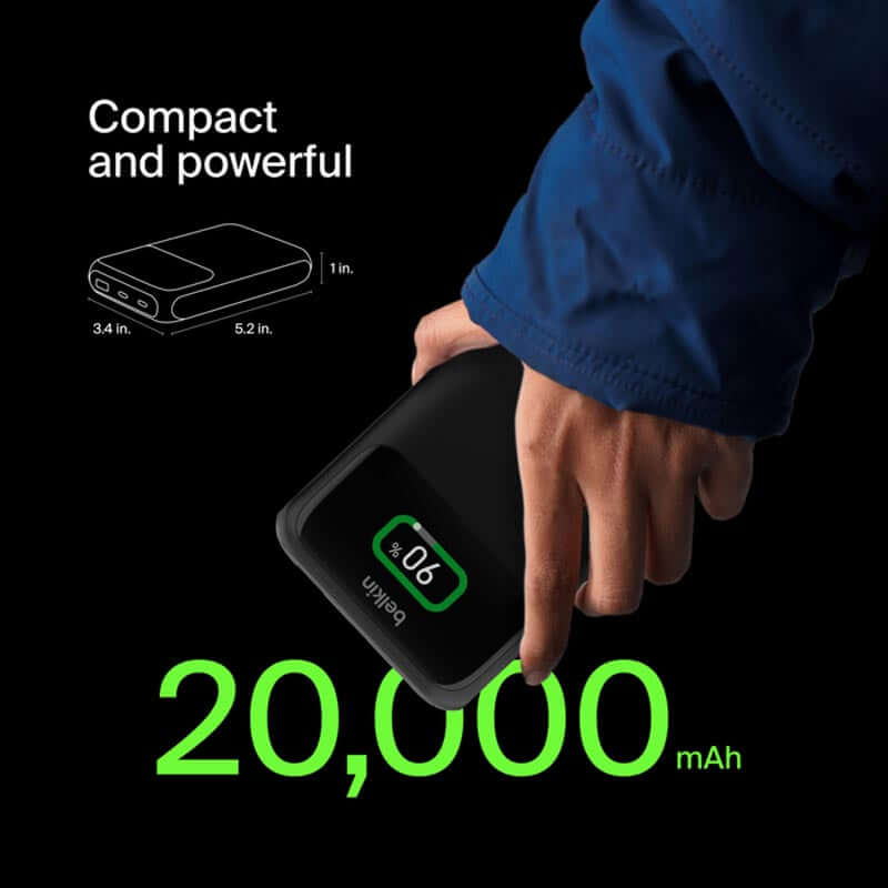 Belkin Boostcharge Pro 20000mAh 65W 3 Port Laptop PowerBank Corporate Gifts Singapore