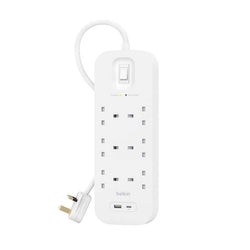 Belkin 6Way 2M Surge Protection Strip with USB A + C Corporate Gifts Singapore