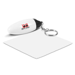 Microfibre Cloth Key Ring Corporate Gift Singapore