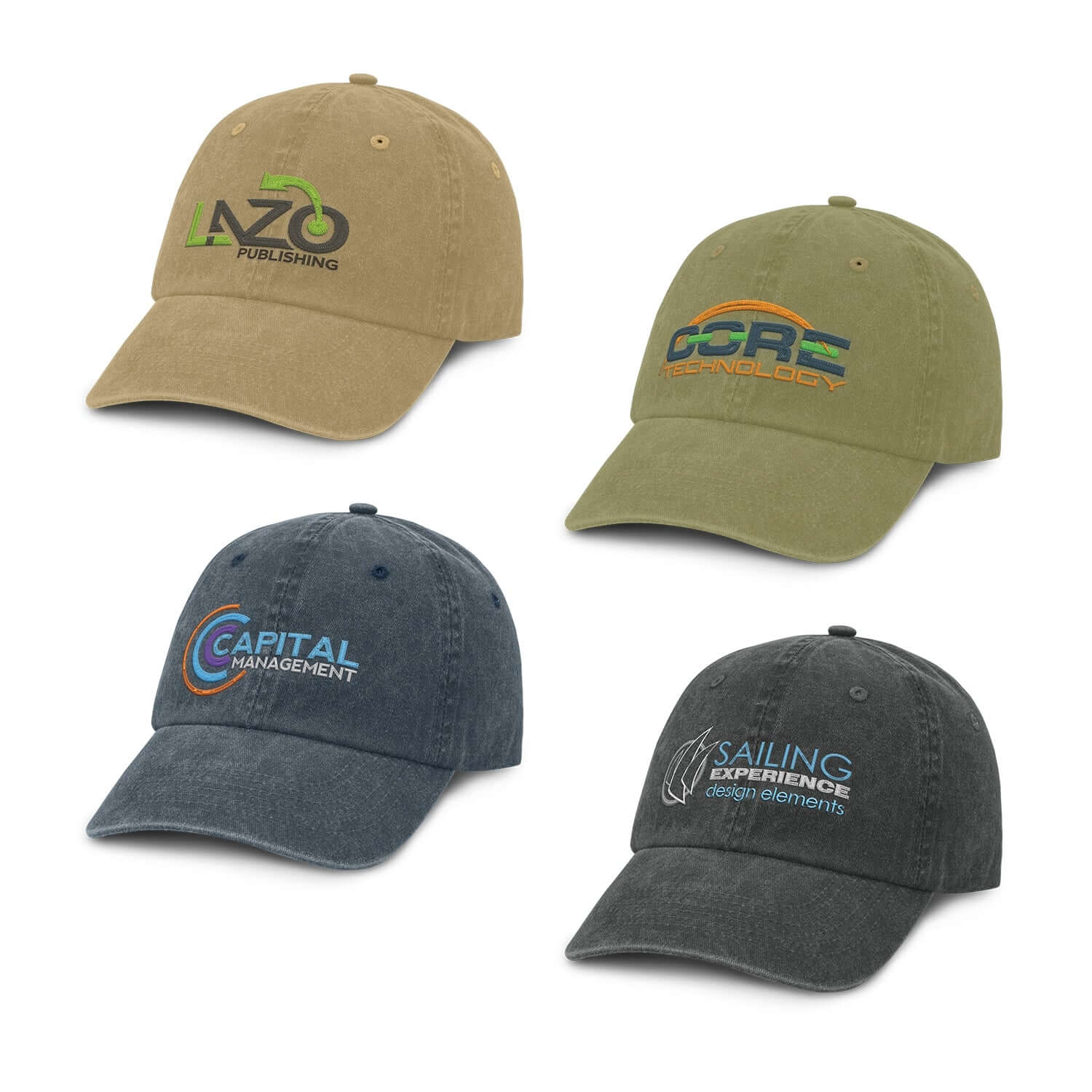 Faded Cap | Adjustable Fit, Pre-Curved Peak, Breathable Design – AbrandZ