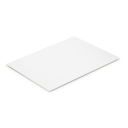 A5 Note Pad - 25 Leaves featuring a smooth, blank cover ideal for customizable promotional corporate gifts.