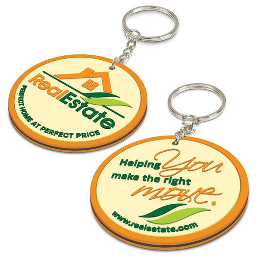 PVC Key Ring Small - Both Sides Moulded Corporate Gift Singapore